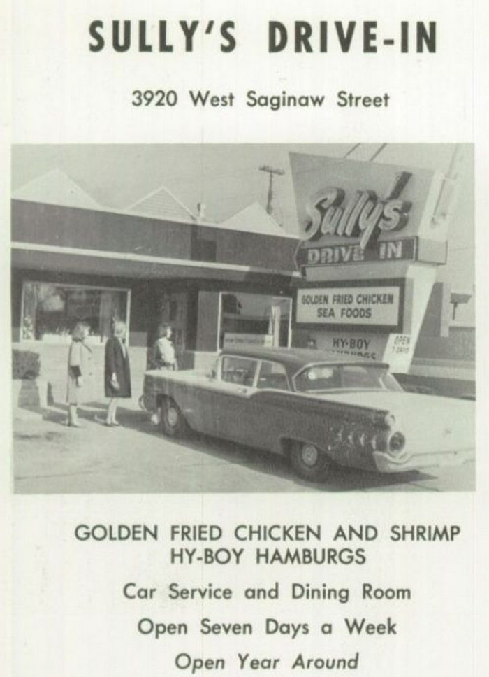 Sullys Drive-In - High School Yearbook Ad